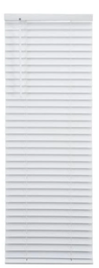lot 484 image: Better Homes & Gardens 2 Cordless Faux Wood Horizontal Blinds, White, 71 W x 64 L