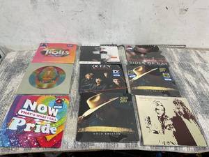 lot 706 image: LOT OF 9 Vinyl Records