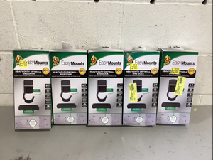 lot 415 image: LOT OF 5 Duck EasyMounts Garage Bike Dock, Holds up tp 50 lbs