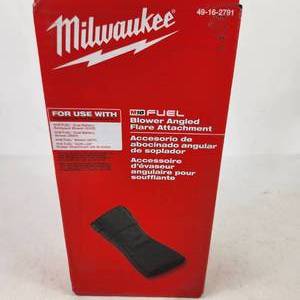 lot 137 image: New Milwaukee Fuel Blower Angled Flare Attachment 49-16-2791