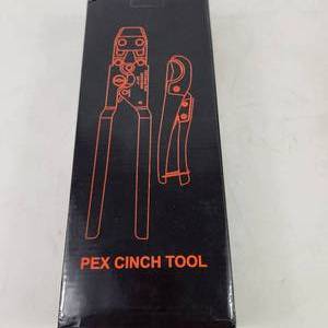 lot 142 image: New Pex Cinch Tool Pipe Cutter Crimp