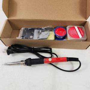 lot 212 image: New Soldering Iron Kit 110V Corded