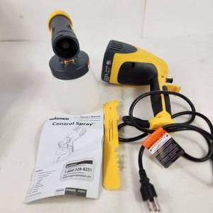 lot 214 image: Wagner Control Spray Hand-Held Sprayer For Small Projects