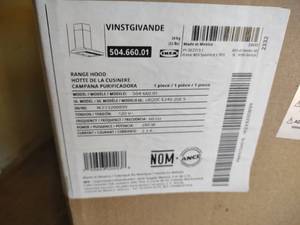 lot 10 image: Ikea Range Hood, Model VINSTGIVANDE...