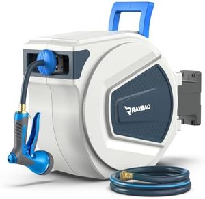 lot 11 image: Raybao Retractable Garden Hose Reel