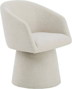 lot 25 image: Kislot Swivel Modern Barrel Armchair