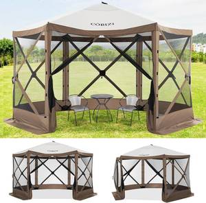 lot 53 image: Cobizi 12 X 12 Pop-Up Gazebo Screen Tent