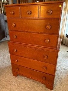 Vintage Ethan Allen Tall Dresser