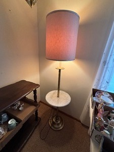 Floor Lamp with table