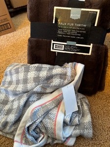 Faux Fur Throw and more