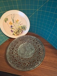 Trivets and Silverplate Tray