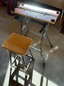 Craft Table and Bench