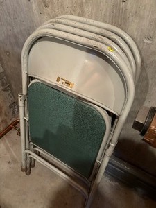 4 Samson Folding Chairs