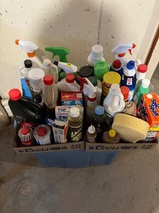 Assorted Cleaning Supplies