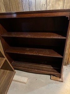 Vintage Wooden Bookcase