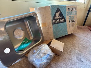 Polar Nickel Stainless Steel Sink