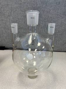 Brand New 3000ml 3 Neck Boiling Flask GlassTech Supplies, 2440, 4550