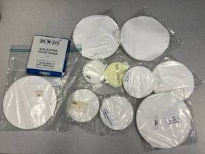 Assorted Box of FILTER PAPER, Multiple Sizes