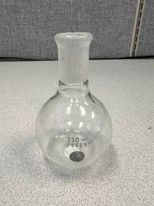 Used 250ml 2440 Boiling Flask Flat Bottom SEE PHOTOS