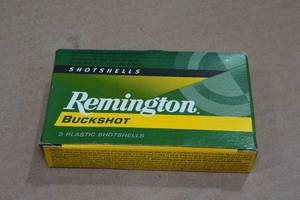 lot 291 image: 5 Remington 12 Gauge 2-34 00 Buck Shotshells