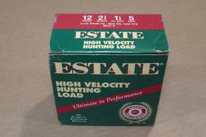 lot 312 image: 25 Estate 12 Gauge 2-34 5 Shot Shotshells