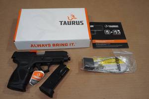 lot 1I image: NEW Taurus G3XL 9mm Semi-Auto Pistol - 2 Magazines