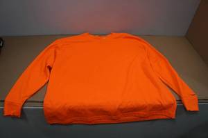 lot 76 image: Cabelas Blaze Orange Long Sleeve Shirt -XL