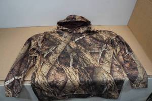 lot 77 image: Naked North Woods Camo Hooded Sweatshirt -Large