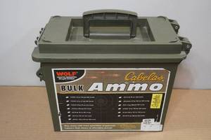 lot 82 image: Cabelas XL Ammo Box