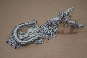 lot 90 image: Cast Iron Deer Head Door Knocker