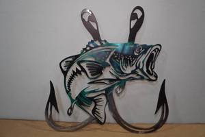 lot 95 image: Laser Cut Bass Wall Dcor