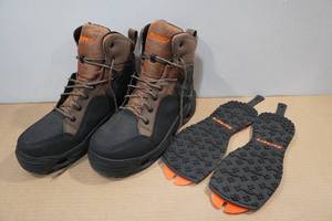 lot 110 image: Korkers Mens Buckskin Wading Boots -Size 12