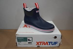 lot 122 image: Xtratuf Mens Ankle Deck Boots -Size 14