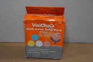 lot 153 image: 48-Pack VisiChalk Multi-Color Refill Pack