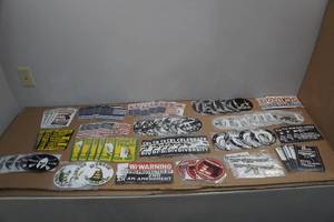 lot 167 image: Assorted Pro Gun2A Stickers