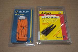 lot 179 image: Pachmayr Snap Caps .22 LR Rimfire 24 Pack & A-Zoom Snap Caps 5.45x39mm