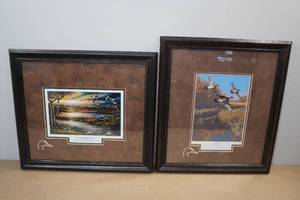 lot 203 image: 2 Ducks Unlimited Framed Prints