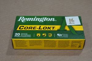 lot 245 image: 20 Remington Core-Lokt 30-30 Win 150 Gr SP Ammo