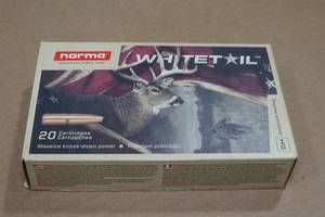 lot 247 image: 20 Norma Whitetail .300 Win Mag 150 Gr SP Ammo