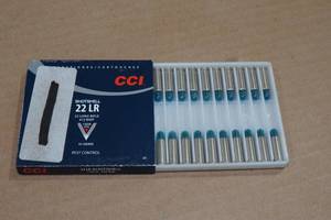 lot 256 image: 20 CCI .22 LR 31 Gr Shotshells