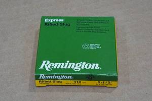 lot 264 image: 5 Remington Express .410 Bore 2-12 Rifled Slugs