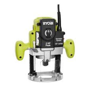 RYOBI 10 Amp 2 HP Plunge Base Corded Router  Customer Returns See Pictures