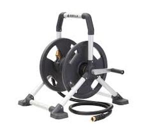Gorilla 175 ft. Aluminum Zero Rust Mobile Hose Reel Customer Returns See Pictures