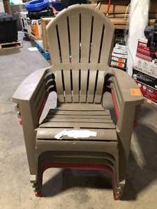 Lot of Assorted Patio Chairs Various Models and Conditions  Customer Returns See Pictures