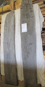 Weathered Oak Slabs, Two 1-34 Thi...