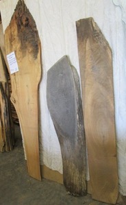 White Oak Slabs, Three total, 2 x ...