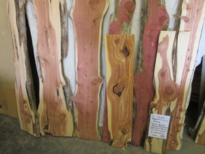 Cedar Slabs, Nine Total, Some Rough...