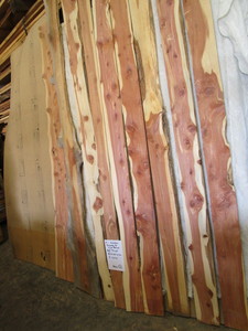 Cedar Boards & Live Edge, Nine Tota...