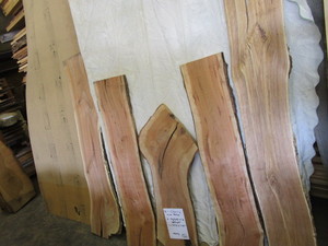 Live Edge Cherry, Four 34 Thick, ...