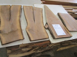 Walnut Slabs, Four 1 Thick, 8 - 1...